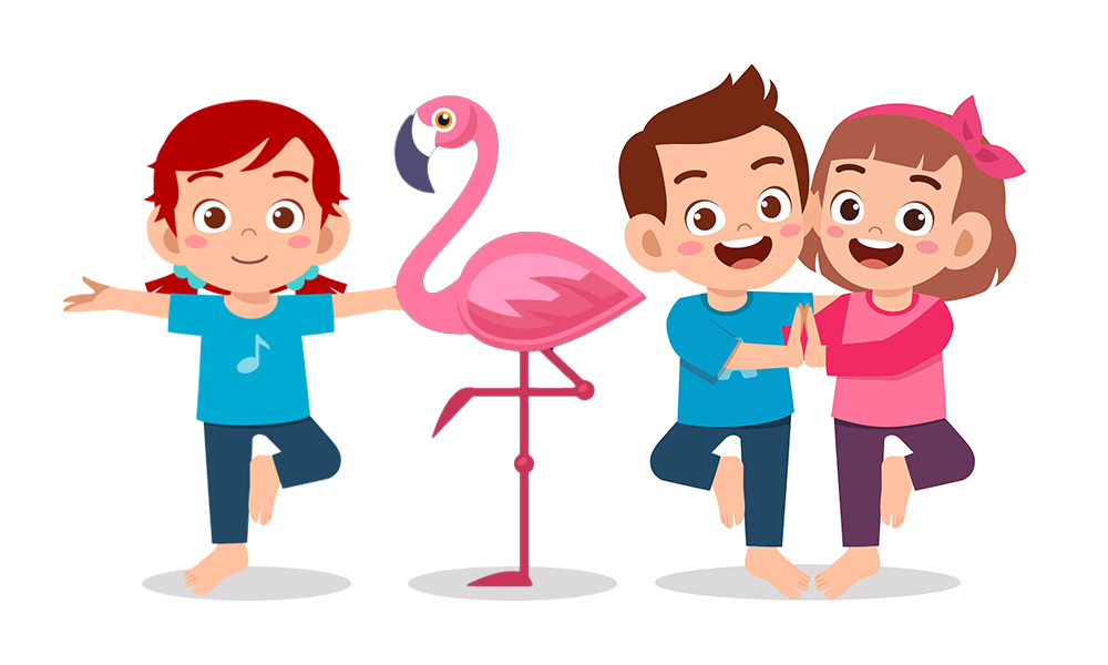 Mindfulness Games For Kids—Mindful Flamingos