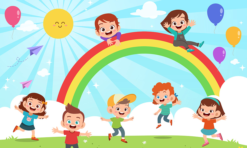 Mindfulness Games For Kids – Rainbow Walk